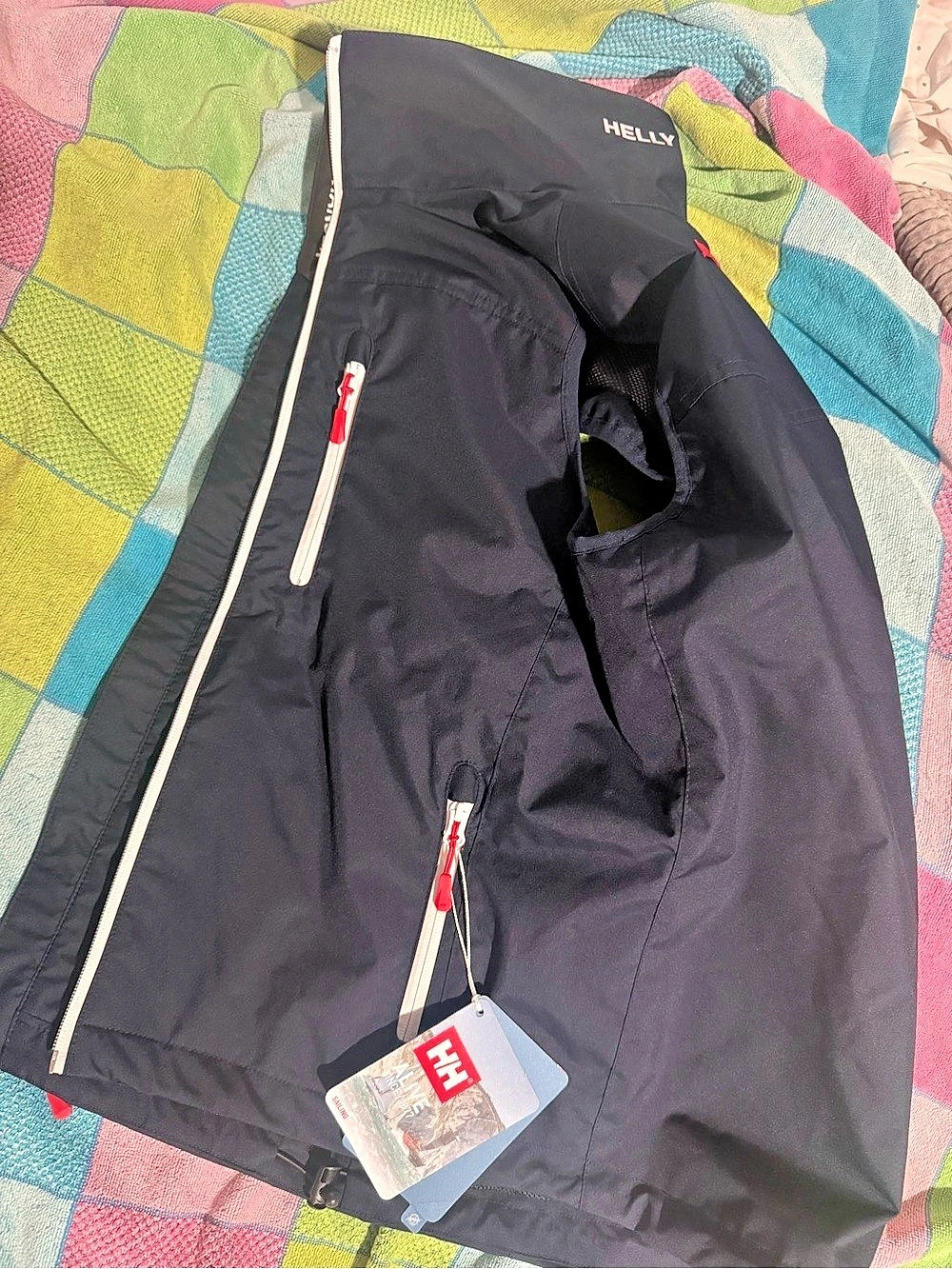 Helly Hansen Crew Vest men’s Ski Jacket Black Small/Petite NWT